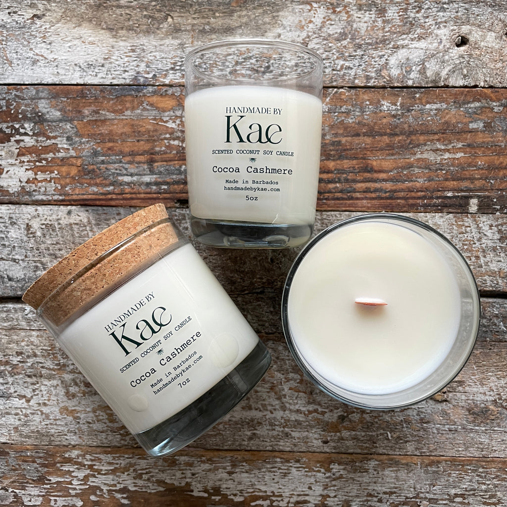 Cocoa Cashmere Wooden Wick Candle