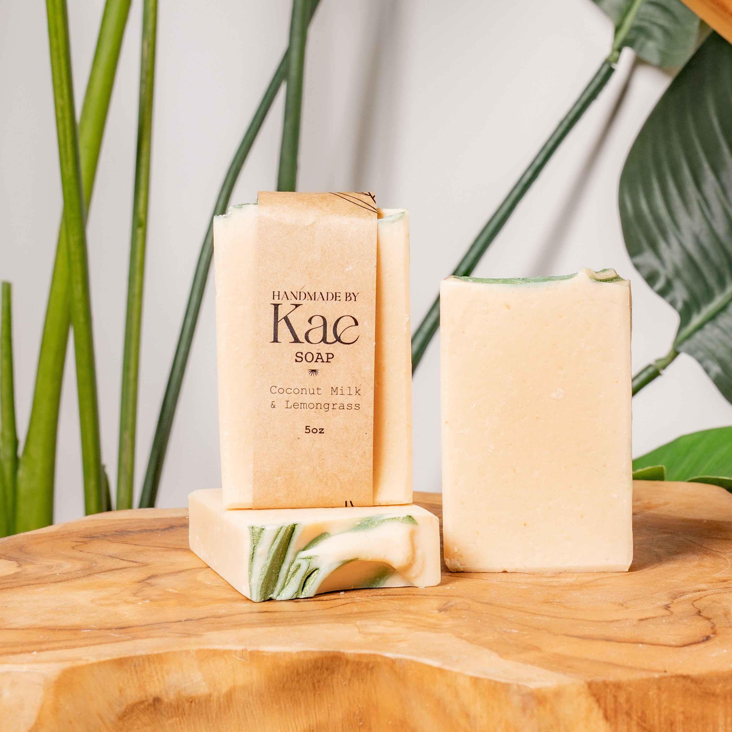 Coconut Milk and Lemongrass Soap