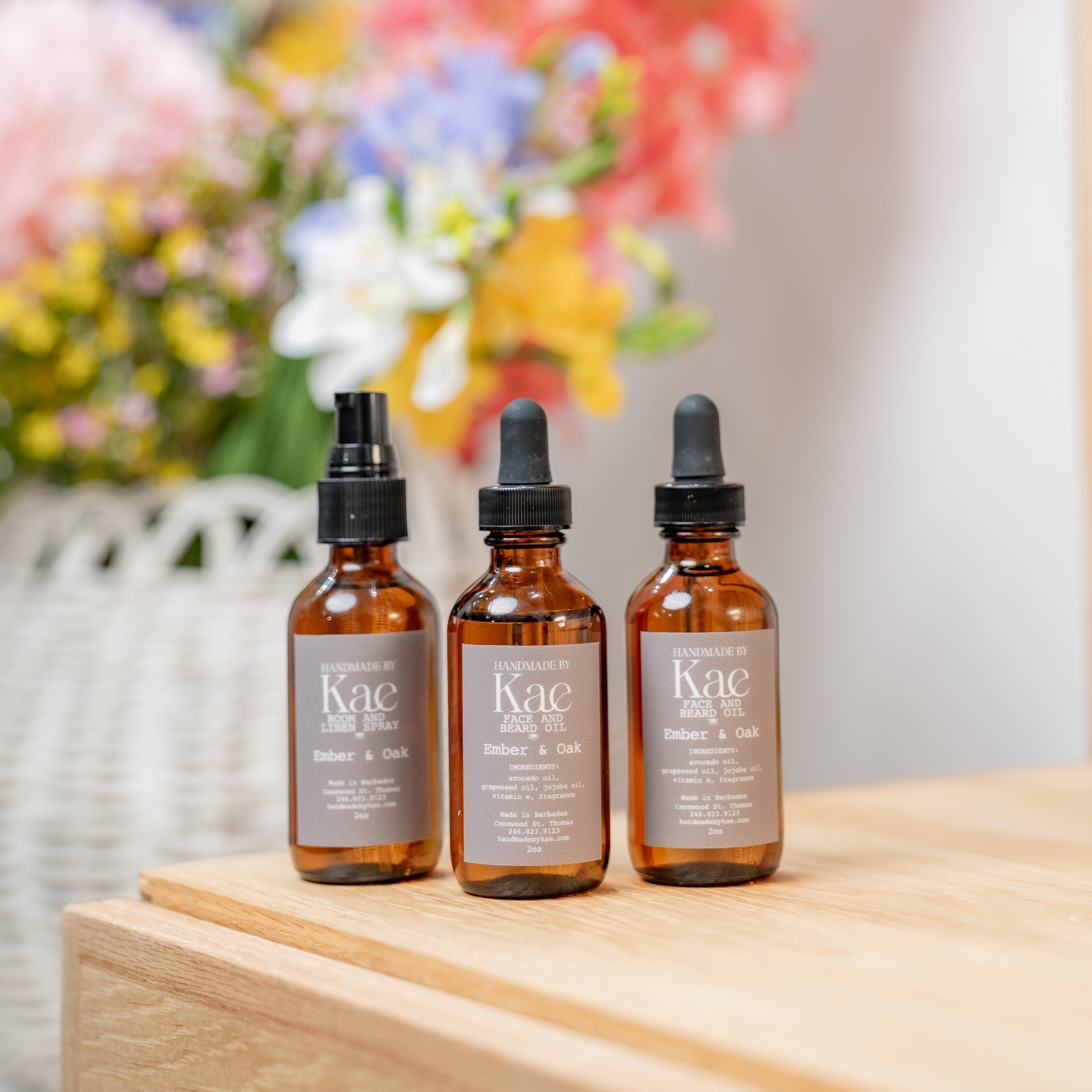 Ember and Oak Face and Beard Body Oil