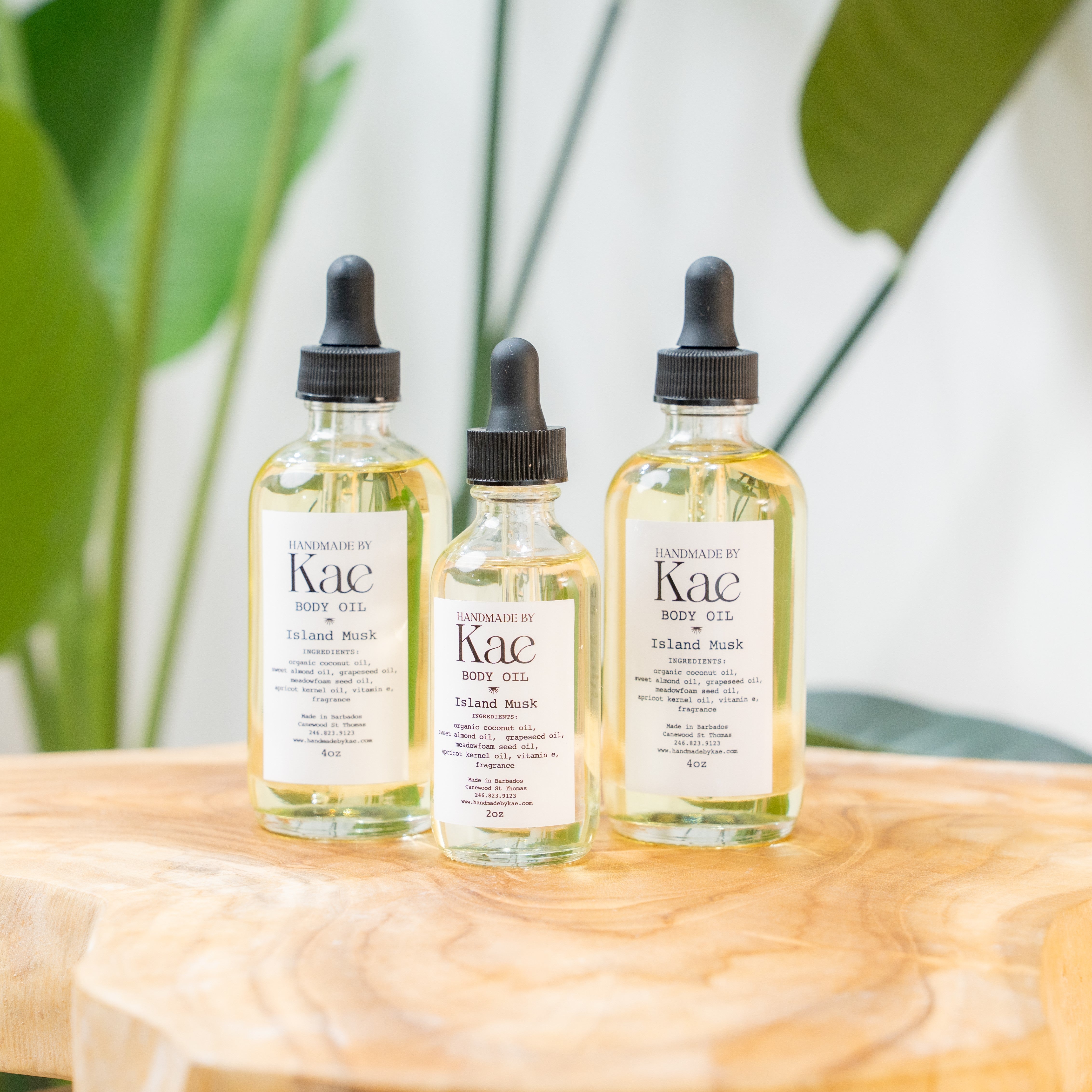 Island Musk Body Oil