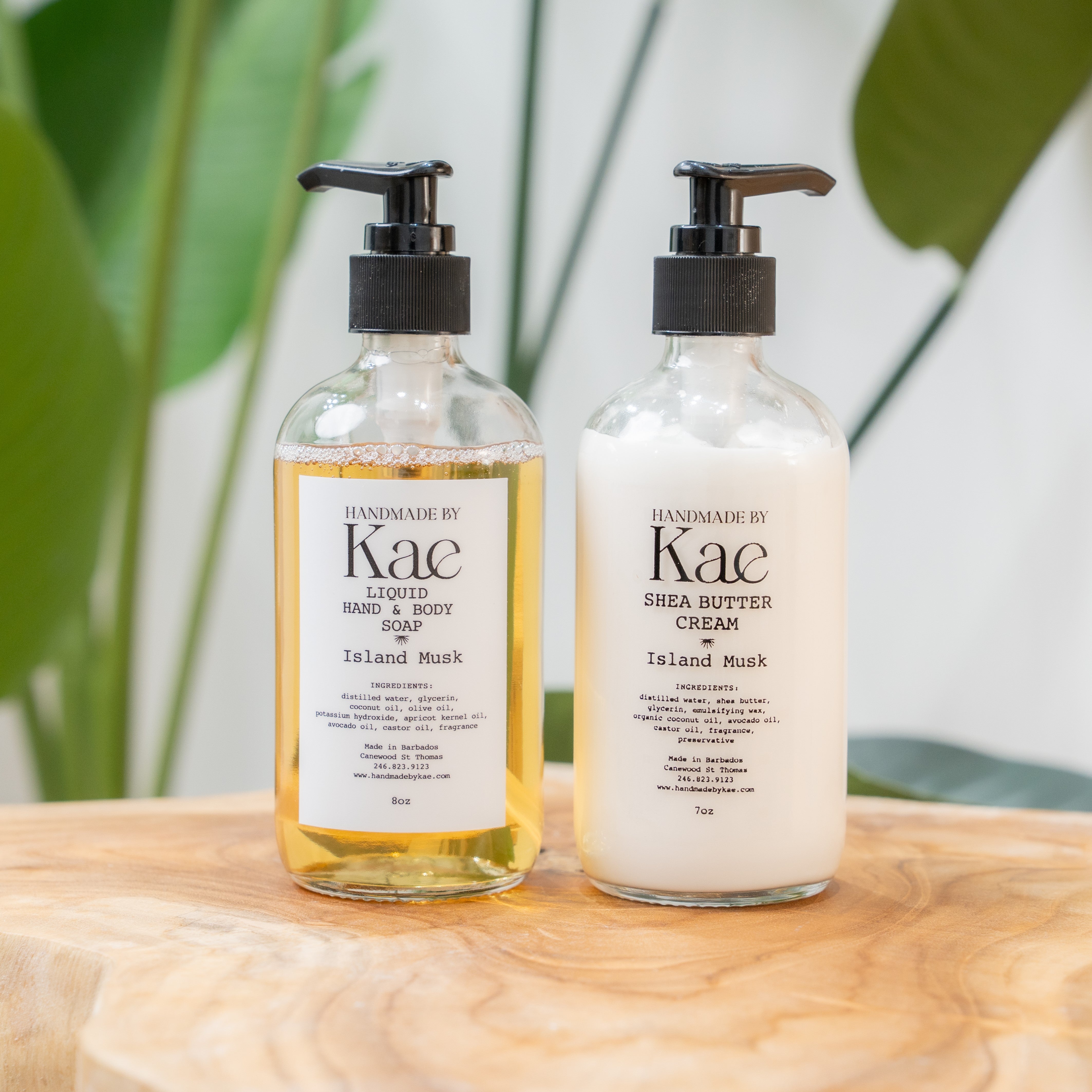 Liquid Soap and Shea Butter Cream Combo Set