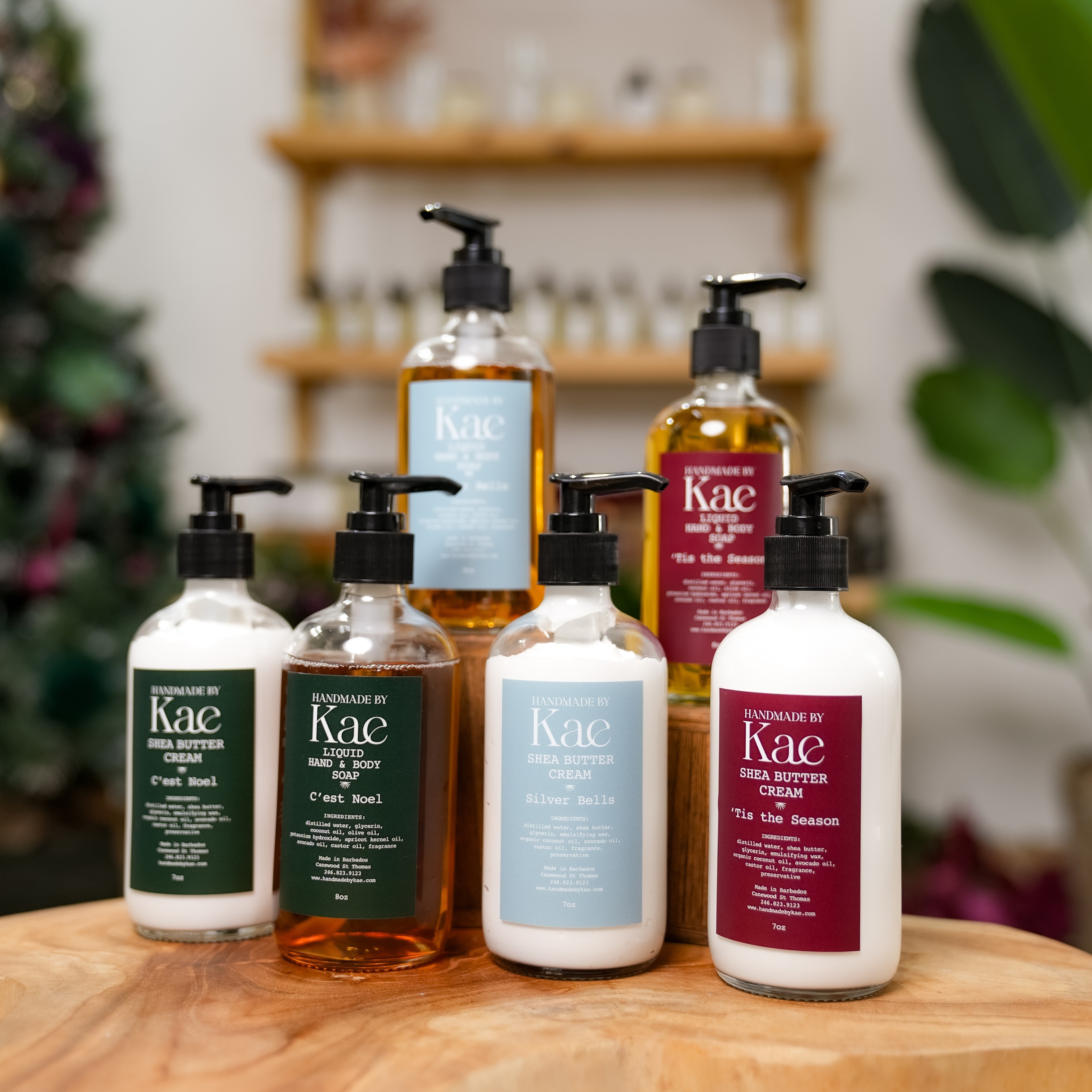 Liquid Soap and Shea Butter Cream Combo Set