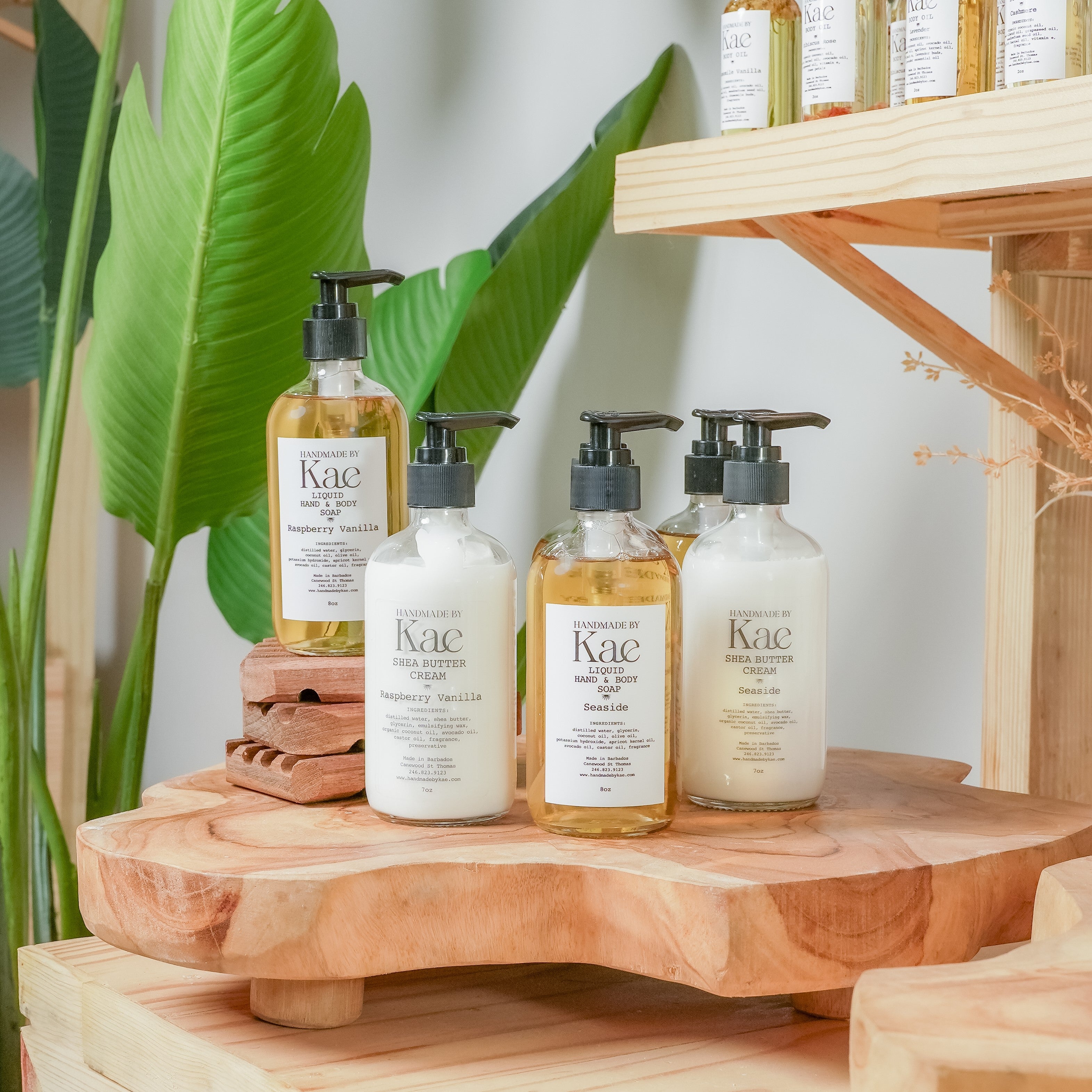 Liquid Soap and Shea Butter Cream Combo Set