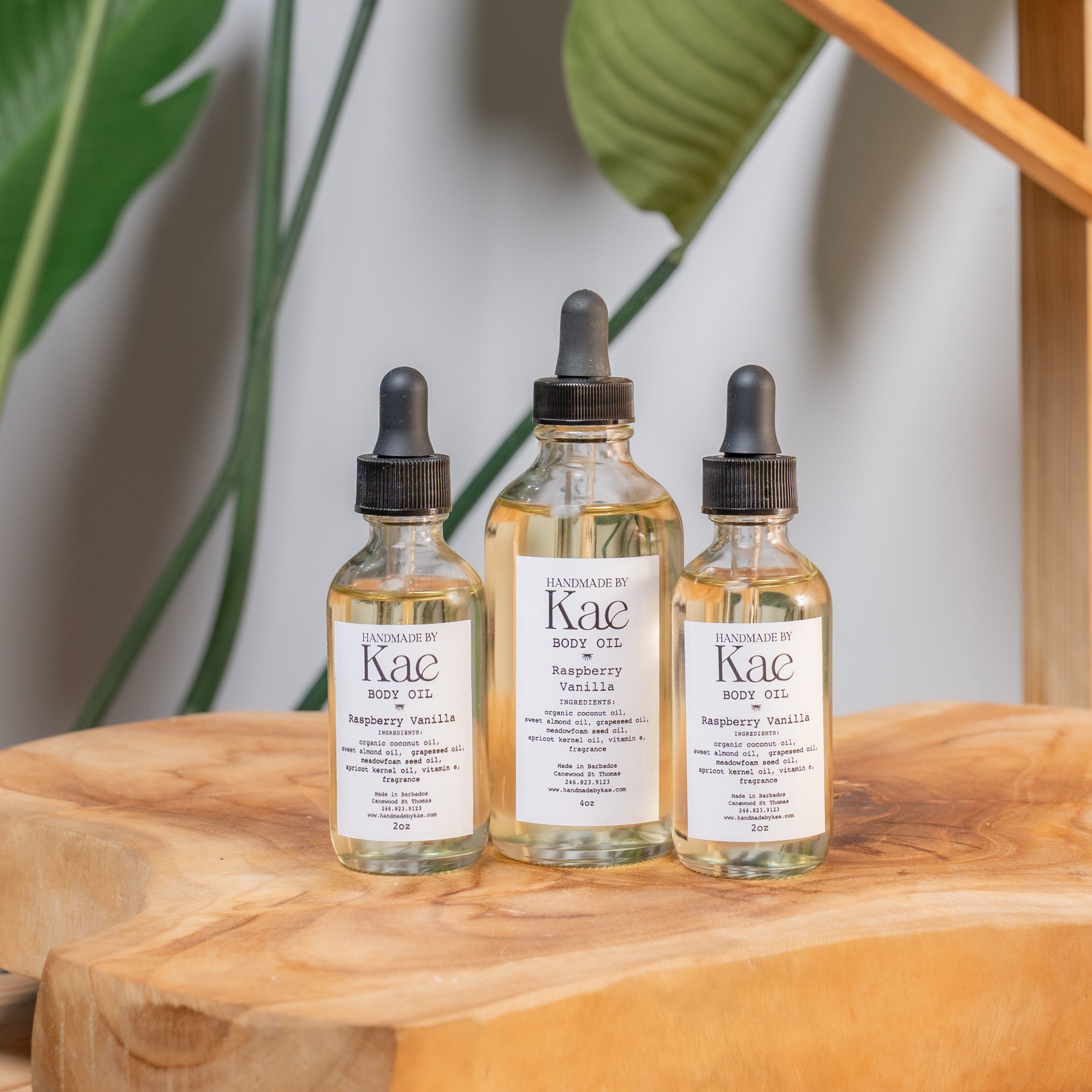 Raspberry Vanilla Body Oil