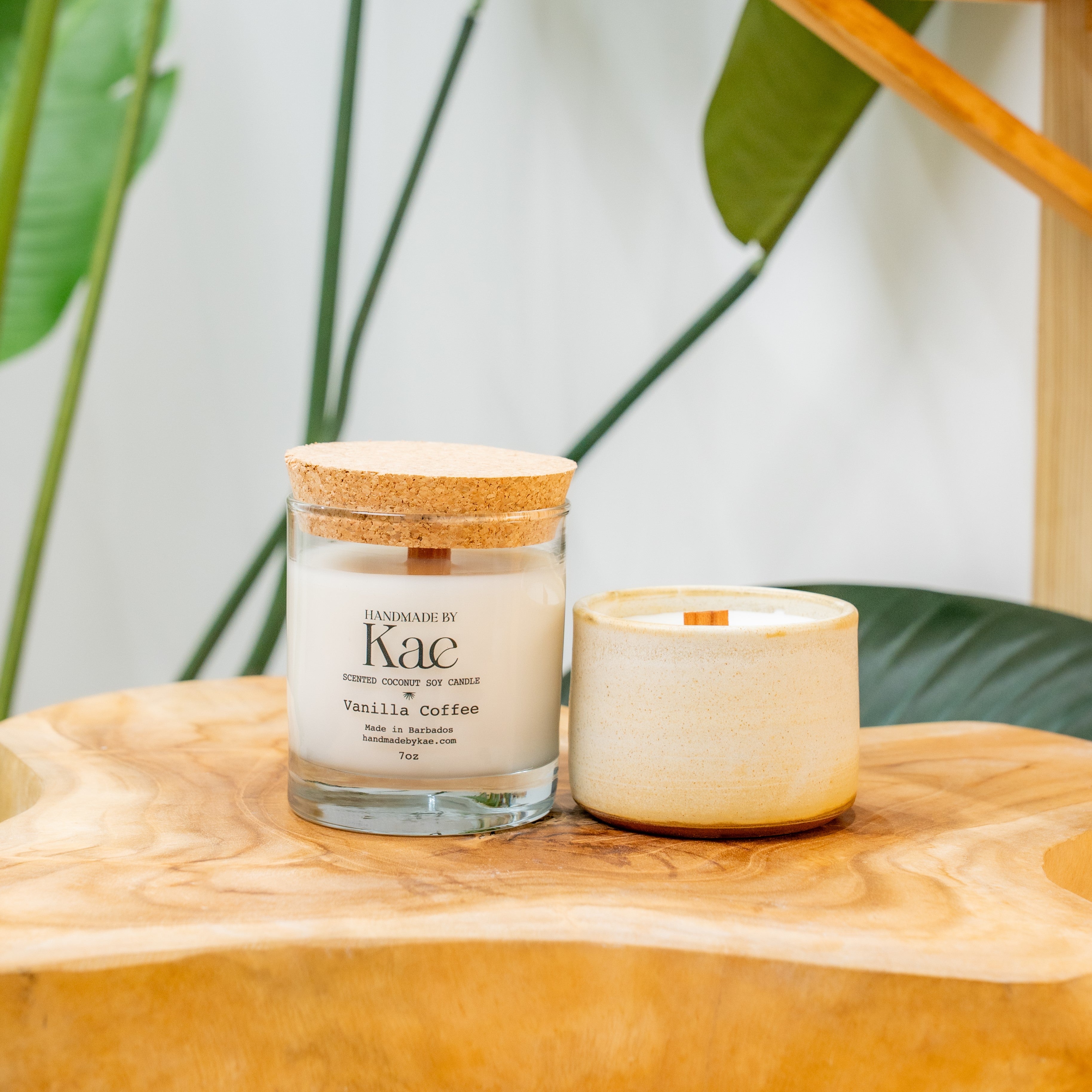 Vanilla Coffee Wooden Wick Candle