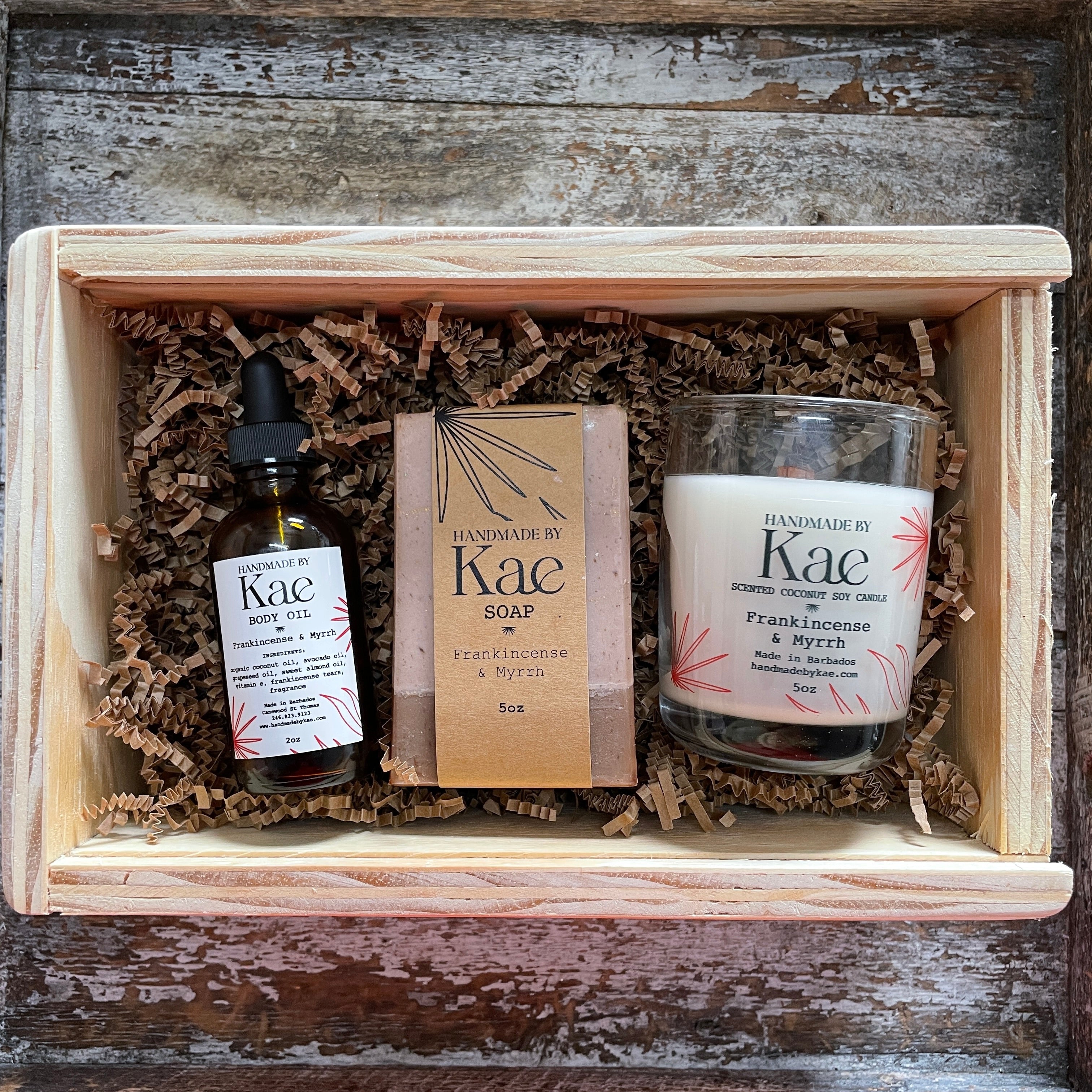 Frankincense and Myrrh Gift Set